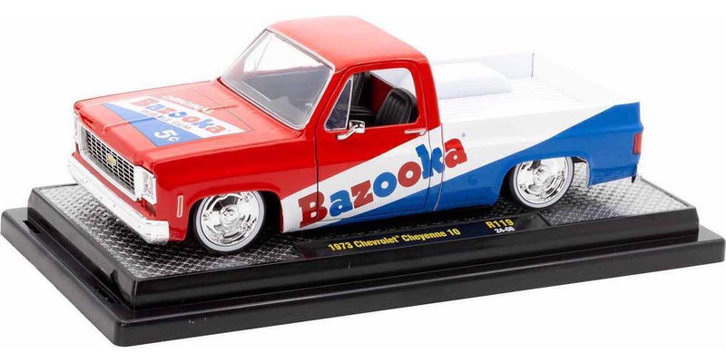 Load image into Gallery viewer, M2 Machines 1973 Chevrolet Cheyenne10 Bazooka Squarebody R119 - American Stanced
