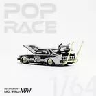 Load image into Gallery viewer, Pop Race Skyline C210 Kaido Racer Bosozoku Style BK 1:64 Scale - American Stanced
