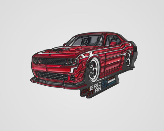 Dodge Challenger Custom Enamel Collector Pins