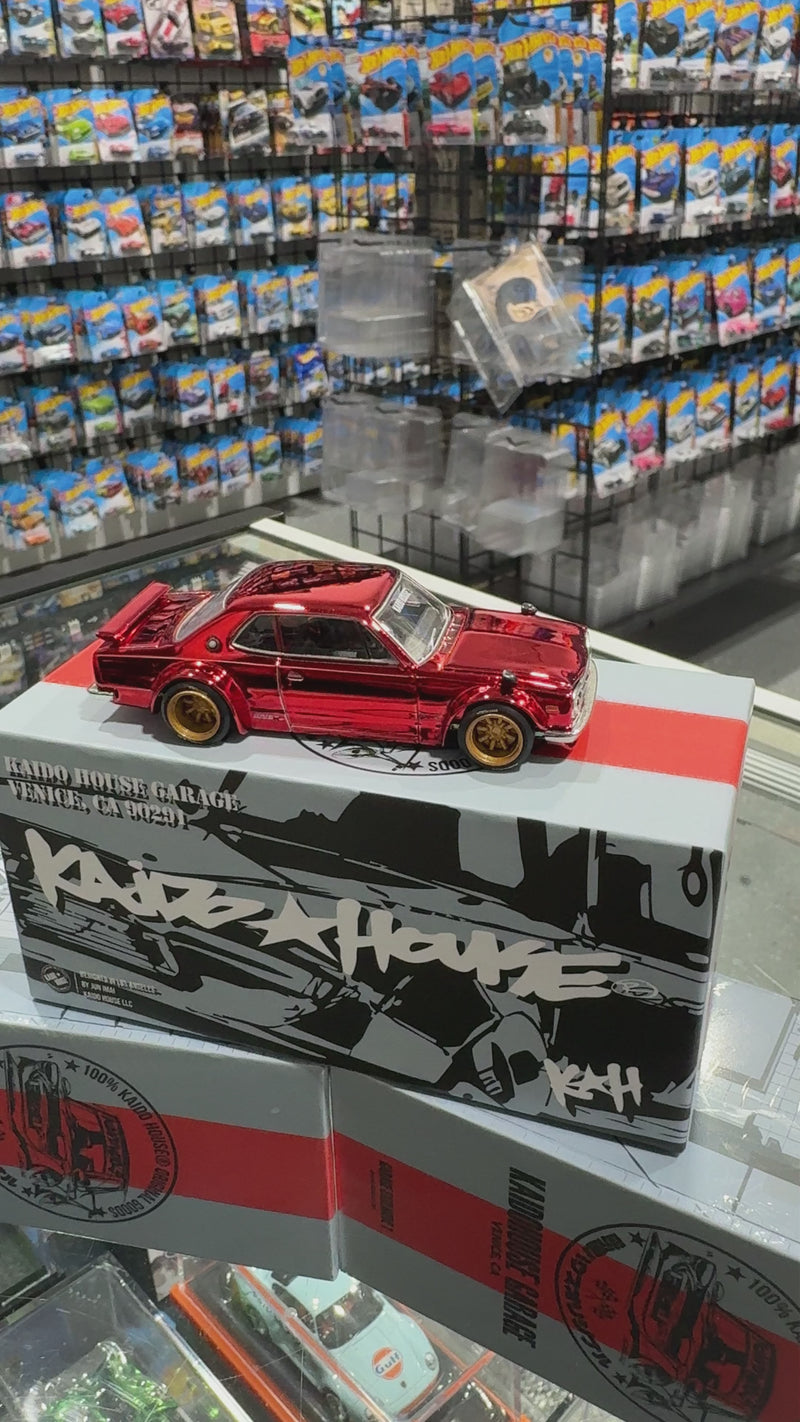 Load and play video in Gallery viewer, Kaido House Garage Venice Ca. Exclusive KHMG193 Red Hako LTDEDN
