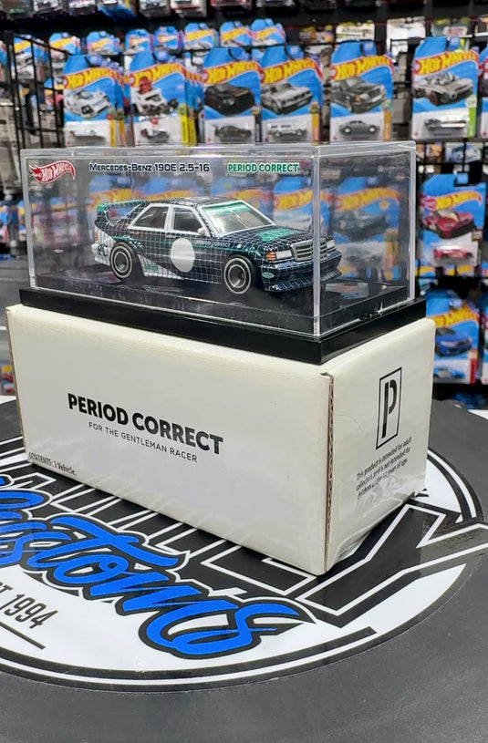 Hot Wheels Period Correct Mercedes Benz 190E 2.5-16