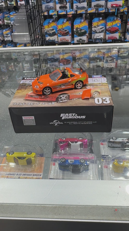 Takara Tomy Tomica Premium Unlimited 03 The Fast and the Furious Supra