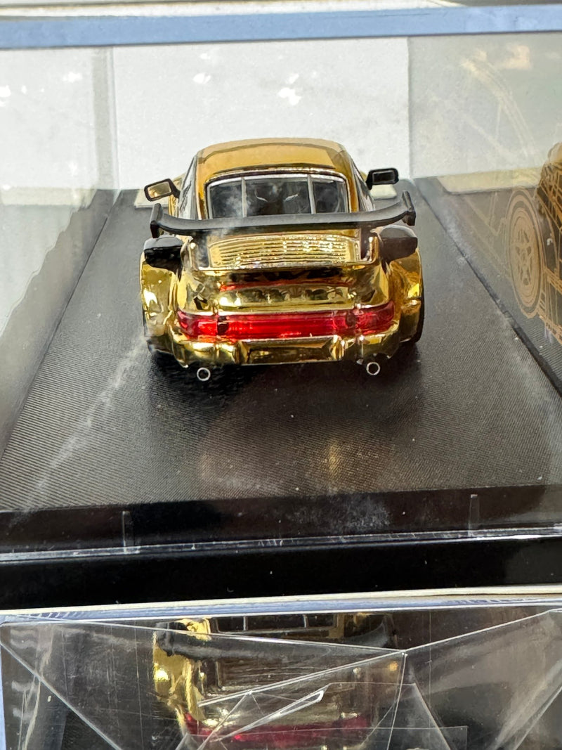 Load image into Gallery viewer, RBW 993 PORSCHE Gold Ghrome - American Stanced
