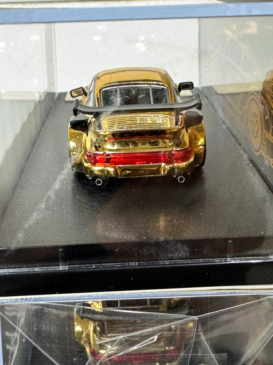 RBW 993 PORSCHE Gold Ghrome - American Stanced