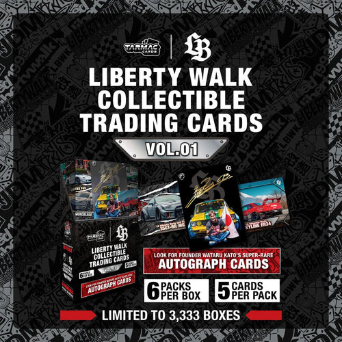 Tarmac Cards Liberty Walk Collectible Trading Cards Vol.01 - American Stanced