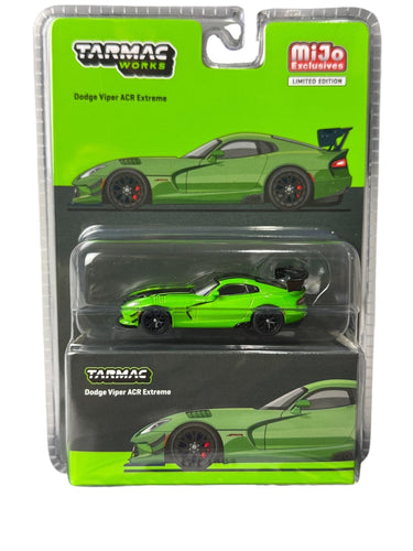 Tarmac Works 1/64 Dodge Viper ACR Extreme Green Metallic - American Stanced